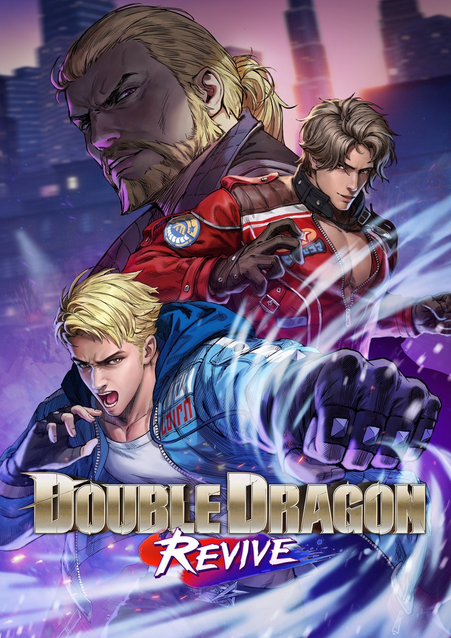 Capa do jogo - Double Dragon Revive