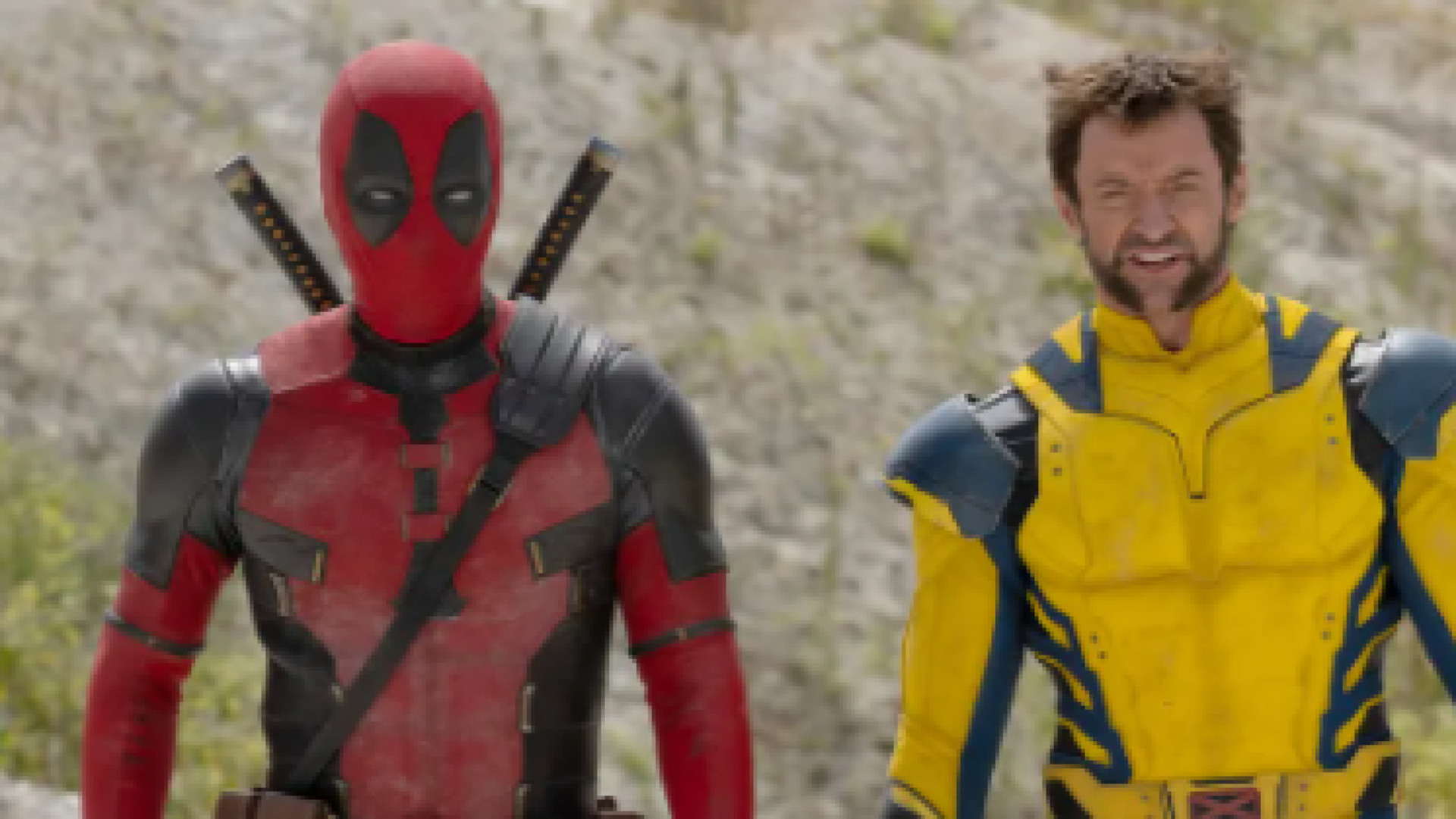 Deadpool & Wolverine a caminhar juntos