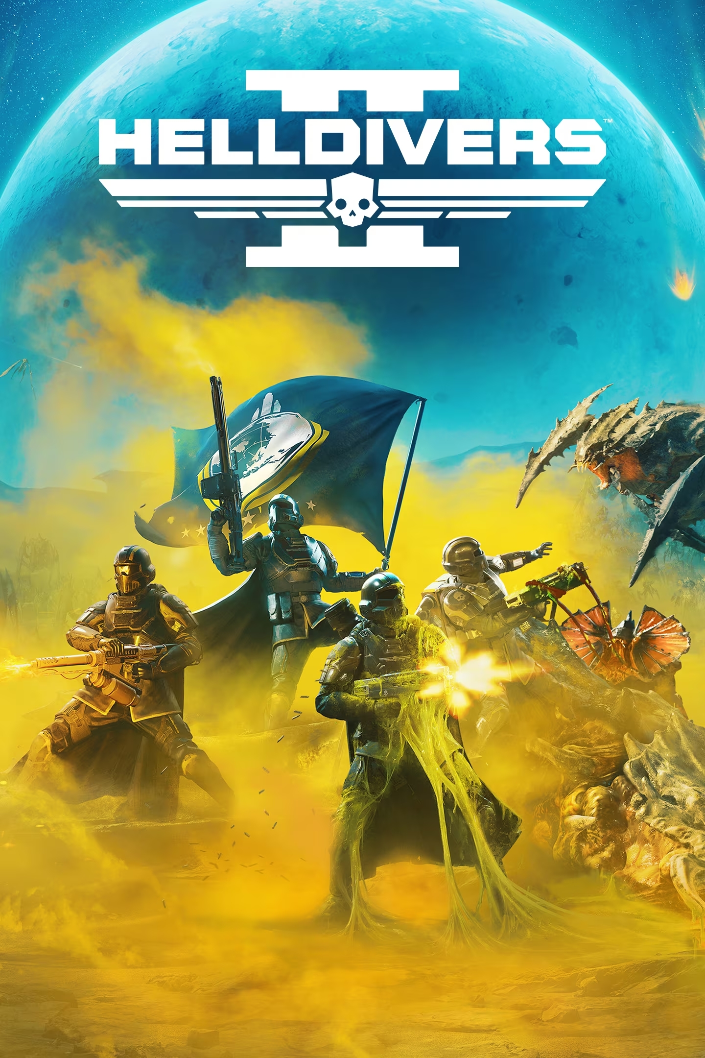 Capa do jogo - Helldivers 2 