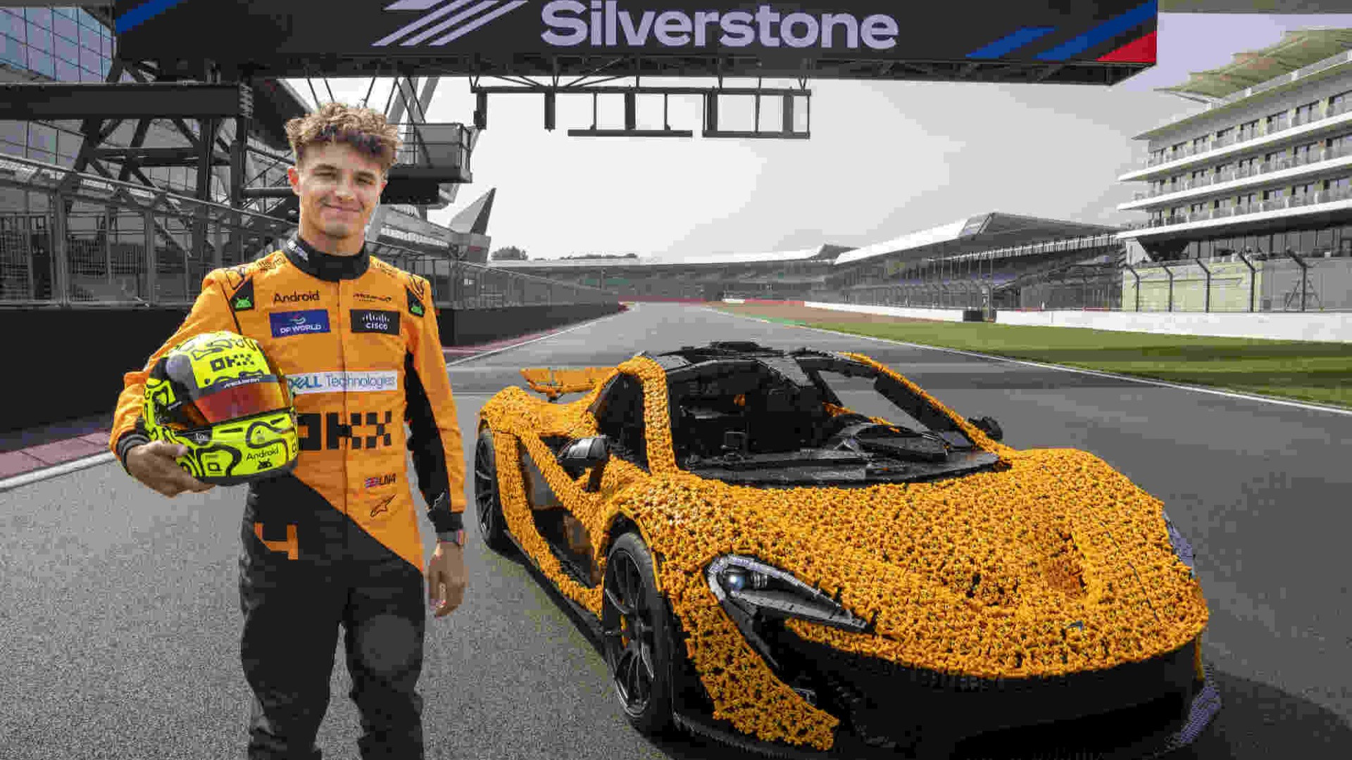 Lando Norris McLaren Lego