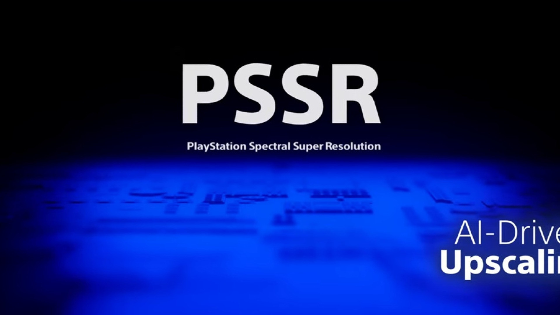 PSSR (PlayStation's Spectral Super Resolution) explicado