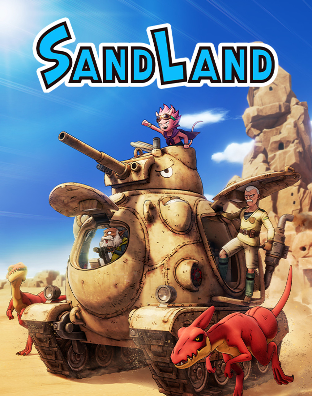 Capa do jogo - Sand Land