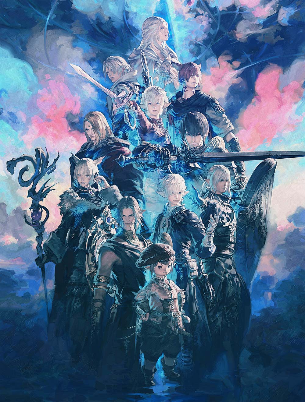 Capa do jogo - Final Fantasy 14