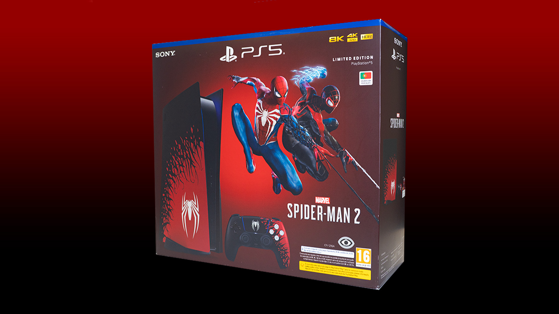 Passatempo ganha uma PS5 Spider-Man 2 Limited Edition