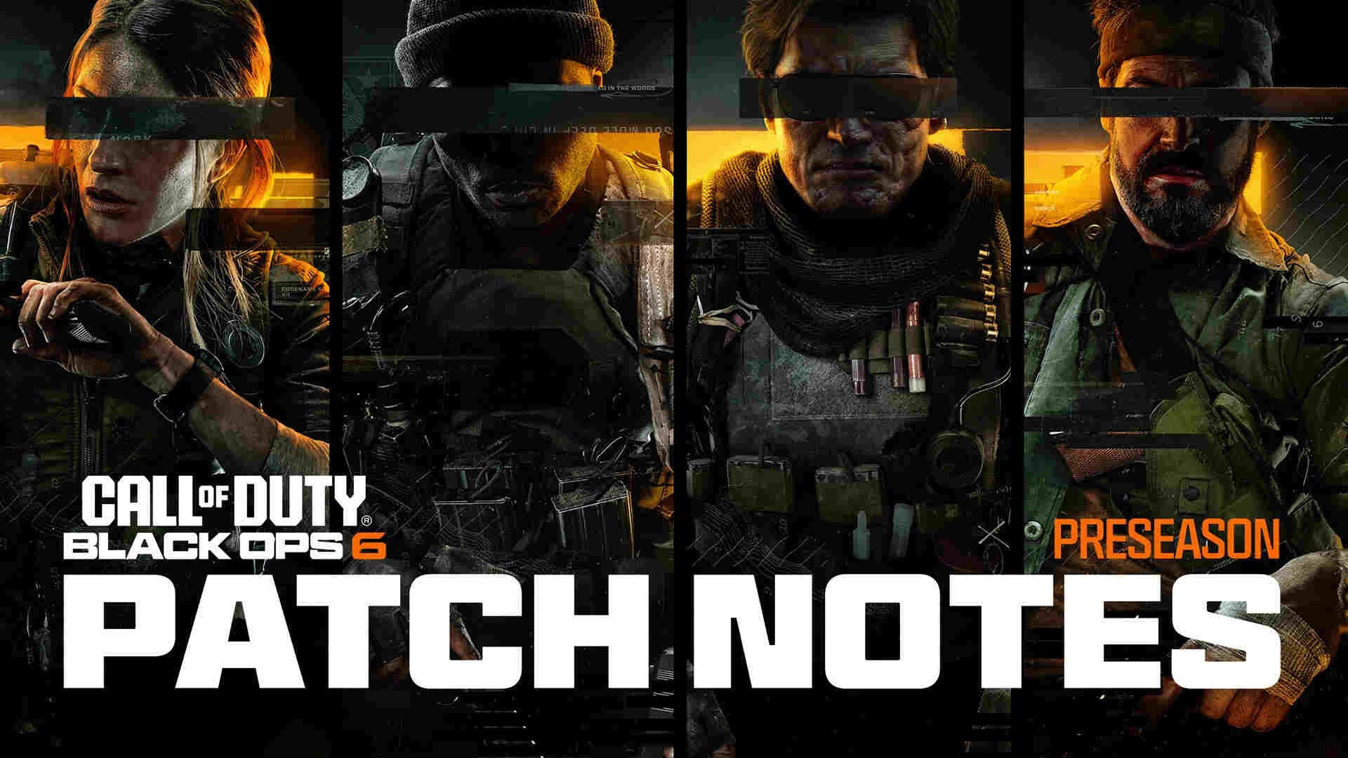 Black Ops 6 patch notes