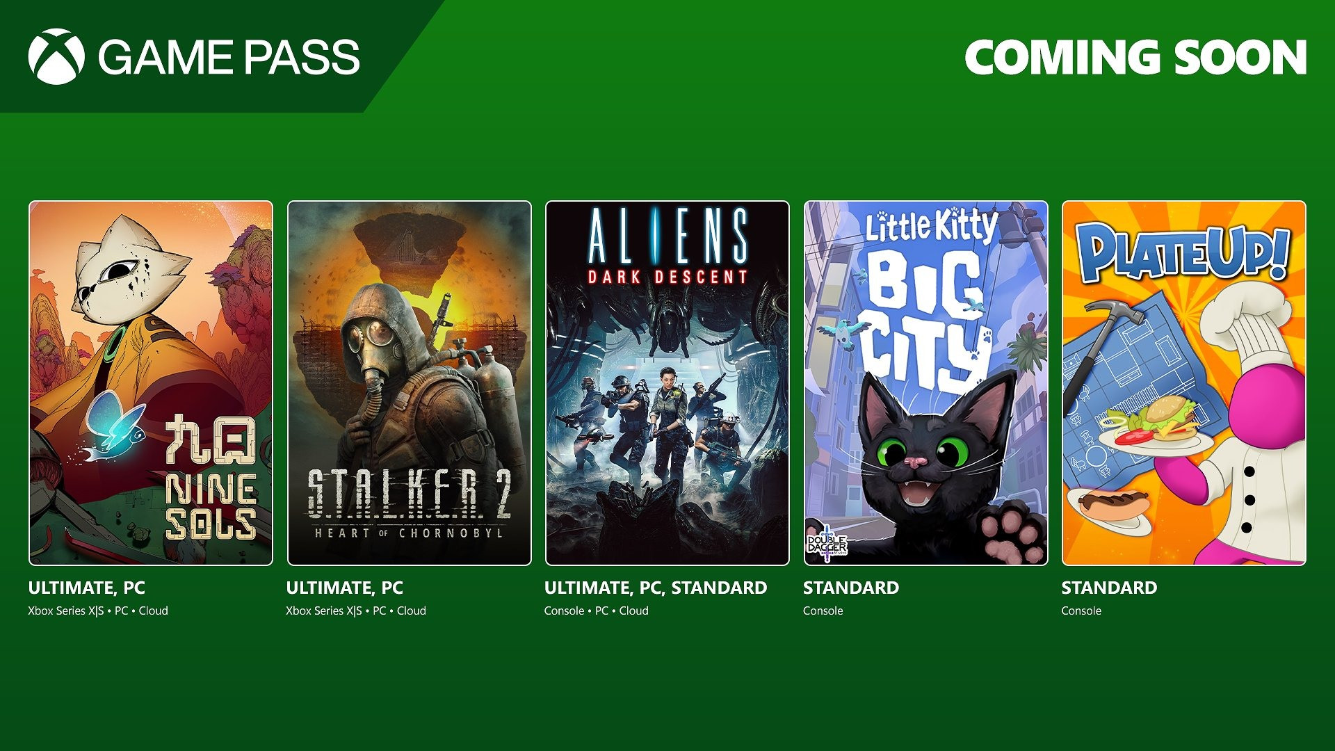 Xbox Game Pass Novenbro 2024