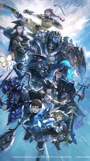 Capa do jogo - Final Fantasy XIV Mobile