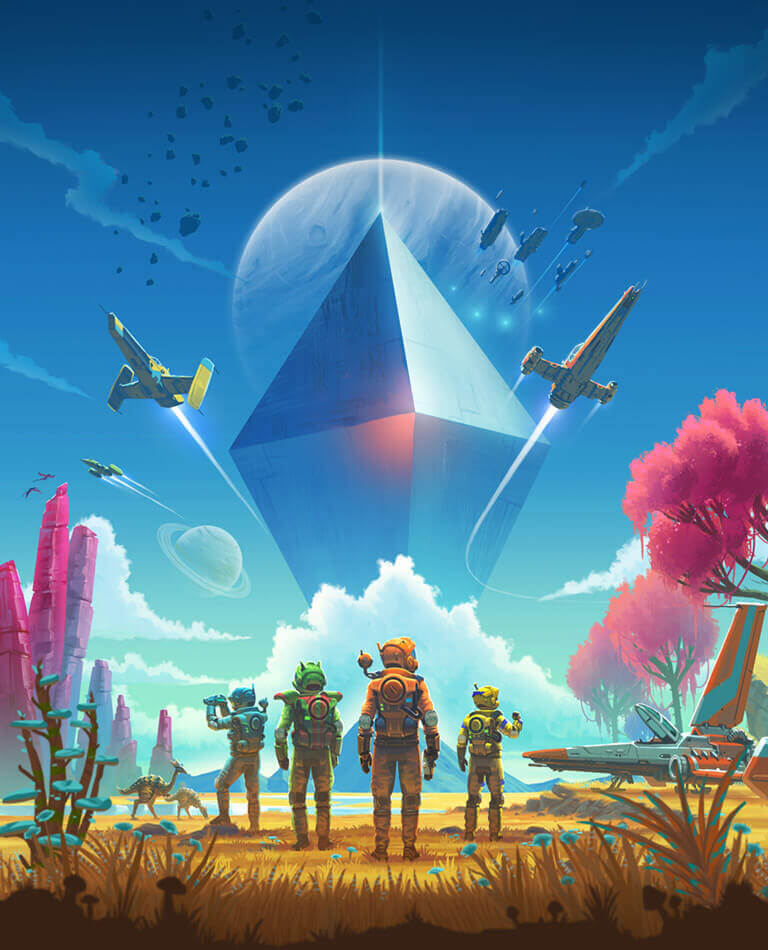 Capa do jogo - No Man's Sky