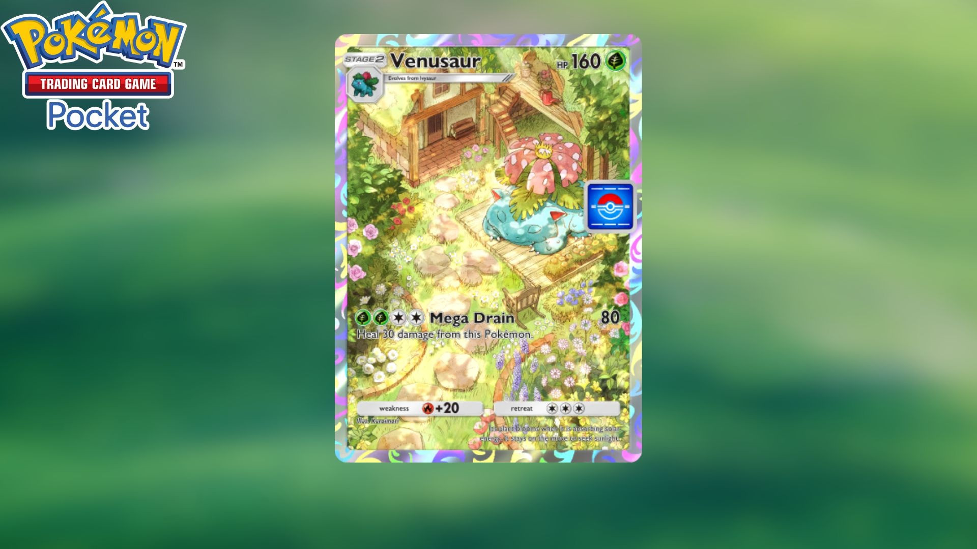 Pokémon TCG Pocket evento venusaur