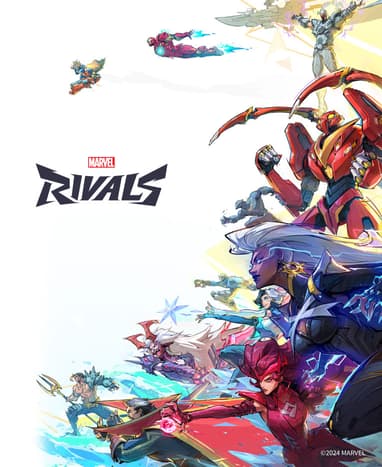 Capa do jogo - Marvel Rivals