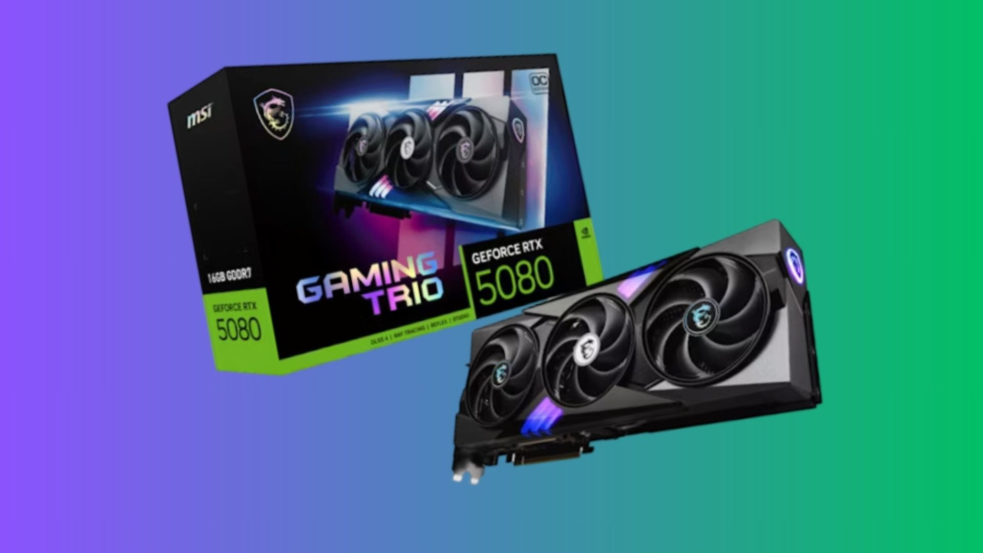 RTX 5080 Gaming Trio