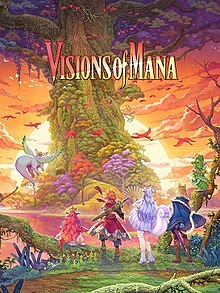 Capa do jogo - Visions of Mana