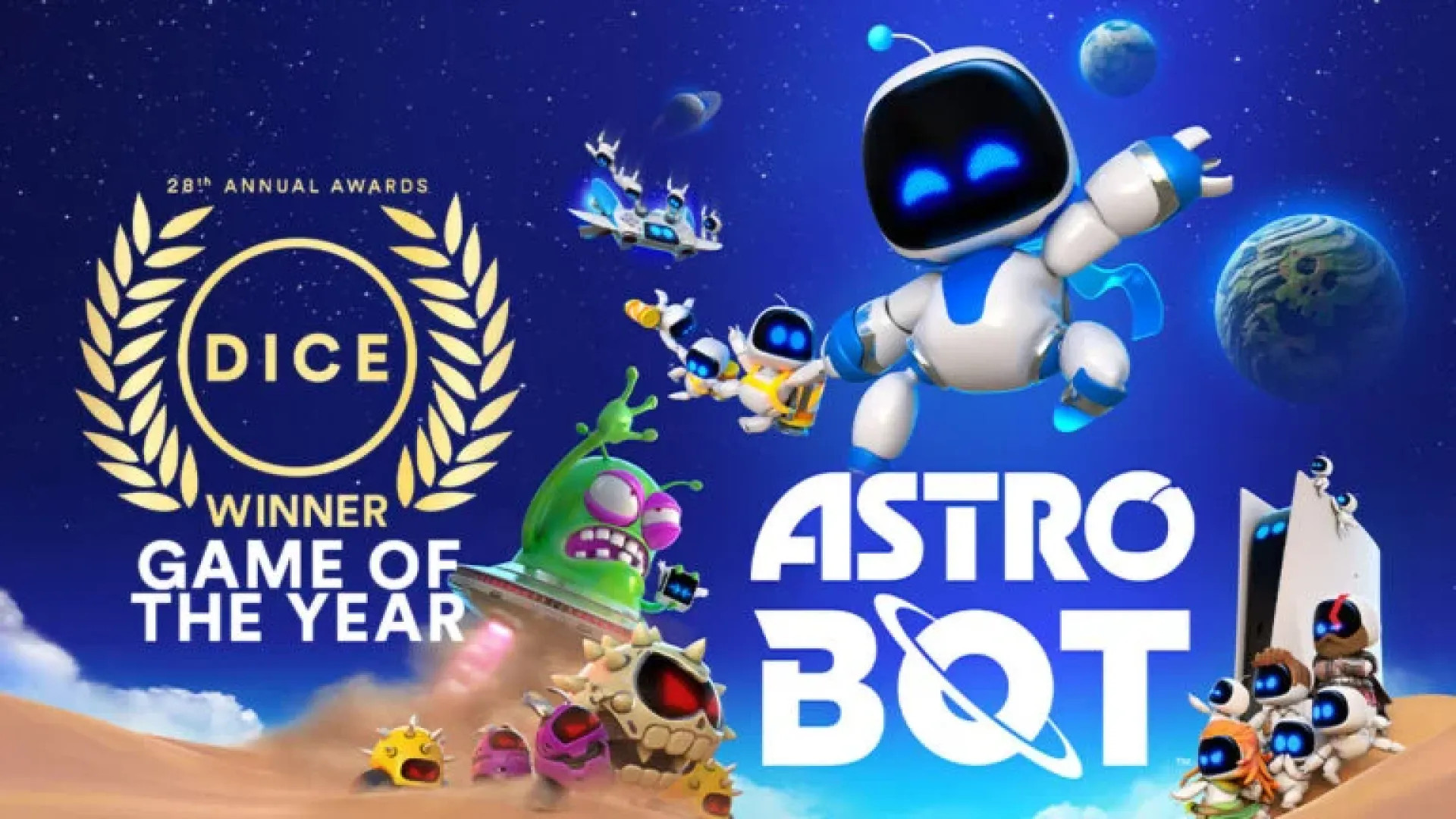 Astro bot Dice awards