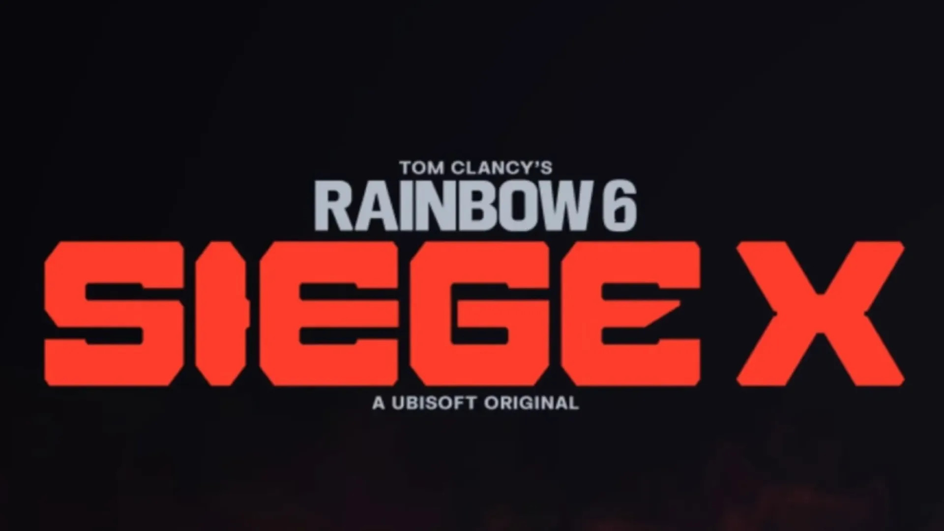 Rainbow Six Siege X