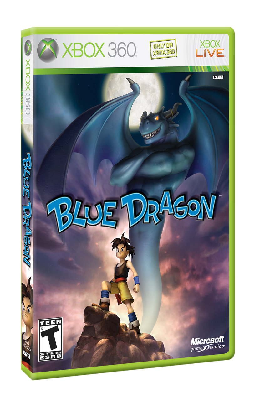 Capa do jogo - Blue Dragon