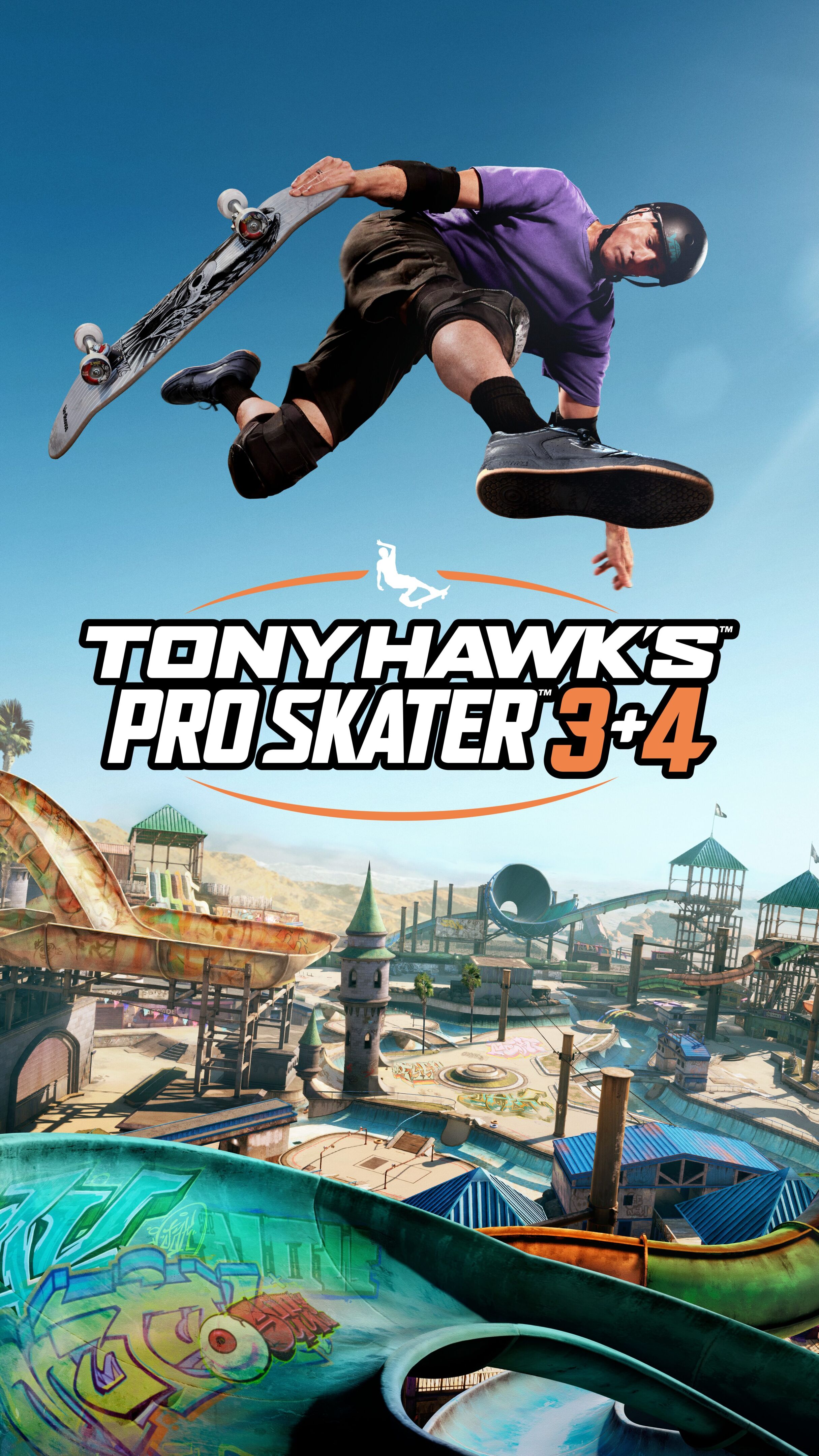 Capa do jogo - Tony Hawk’s Pro Skater 3 + 4