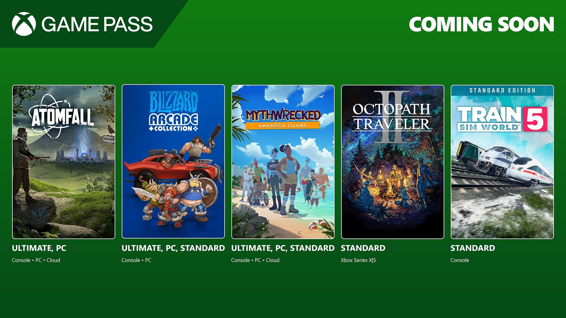 Xbox Game Pass Março 2025