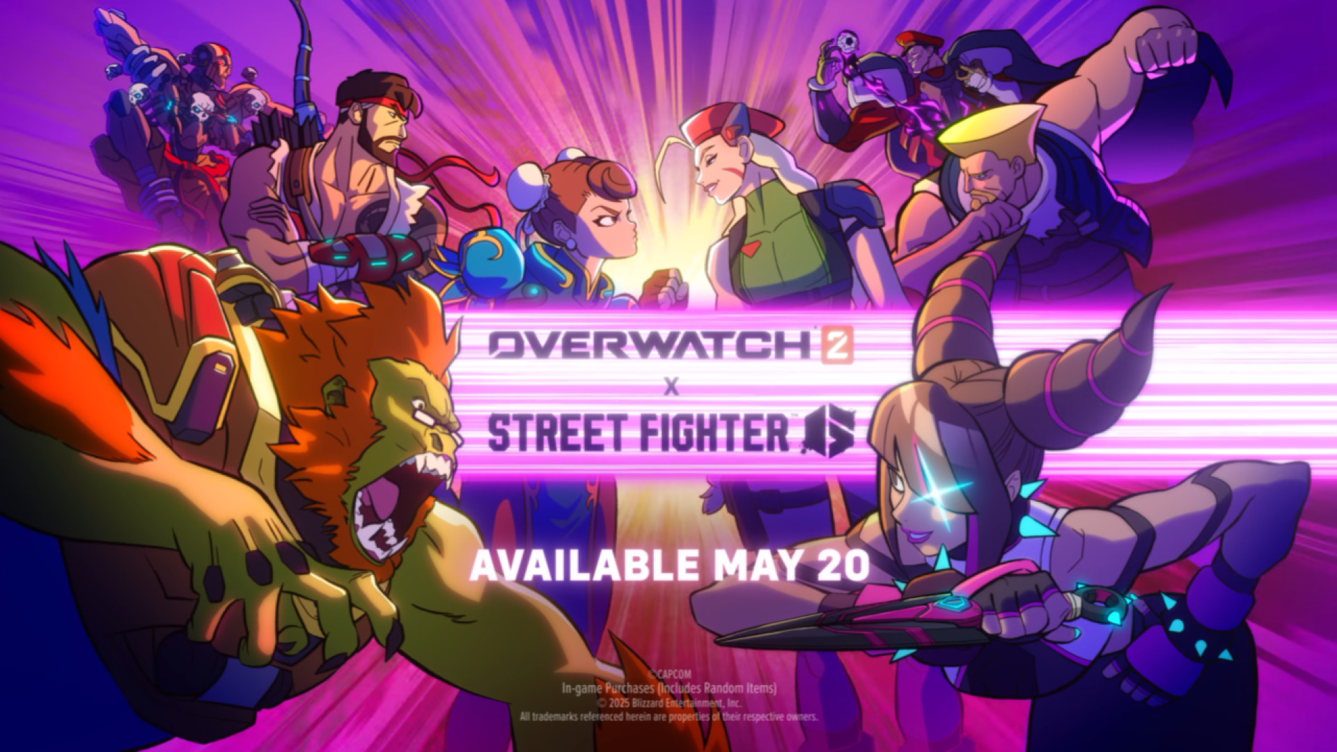 Overwatch 2 x Street Fighter