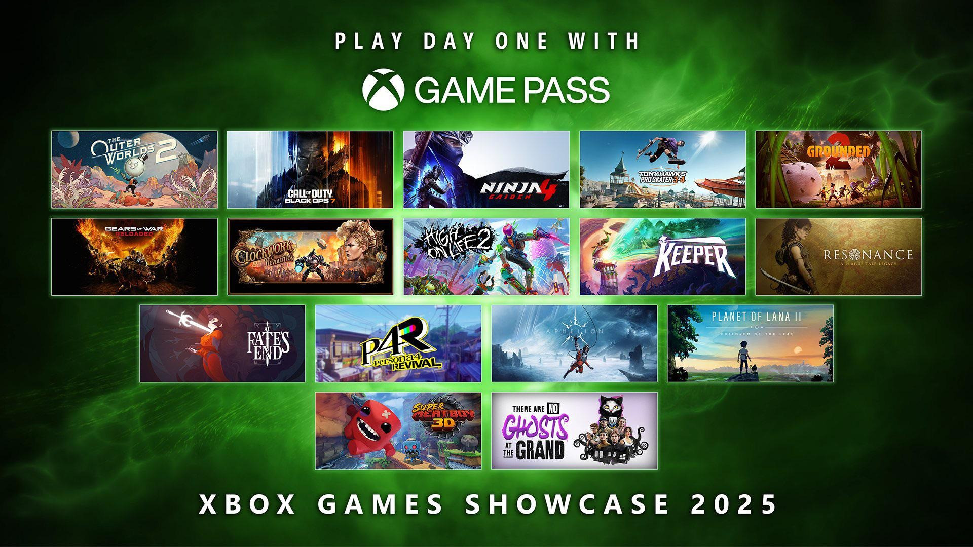 Game Pass 2025 / 2026