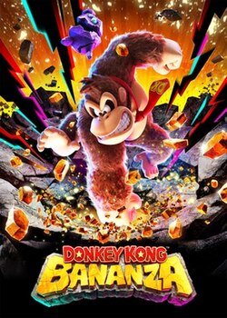 Capa do jogo - Donkey Kong Bananza