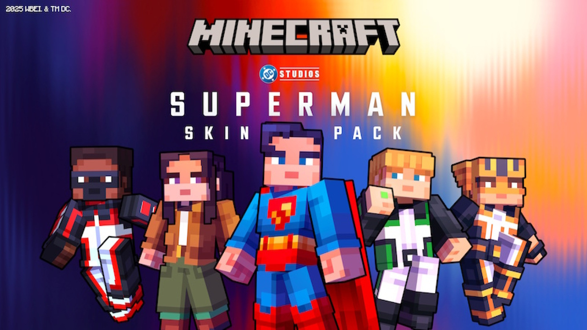 Minecraft Superman Skin Pack