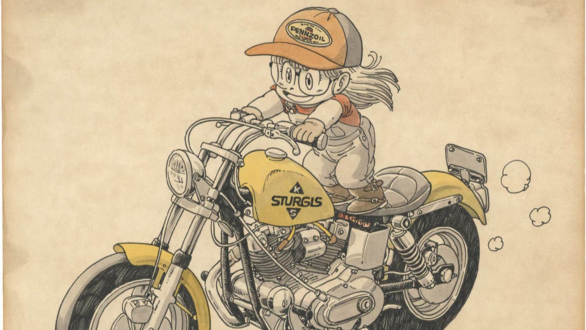 Akira Toriyama ilustração arale