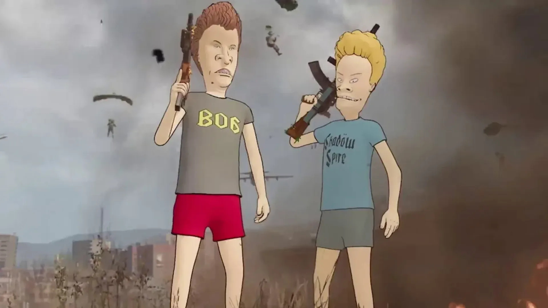 Call of Dut Beavis Butt-head