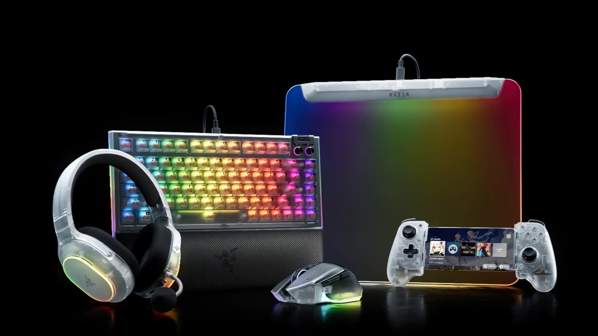 Razer Phantom White Collection