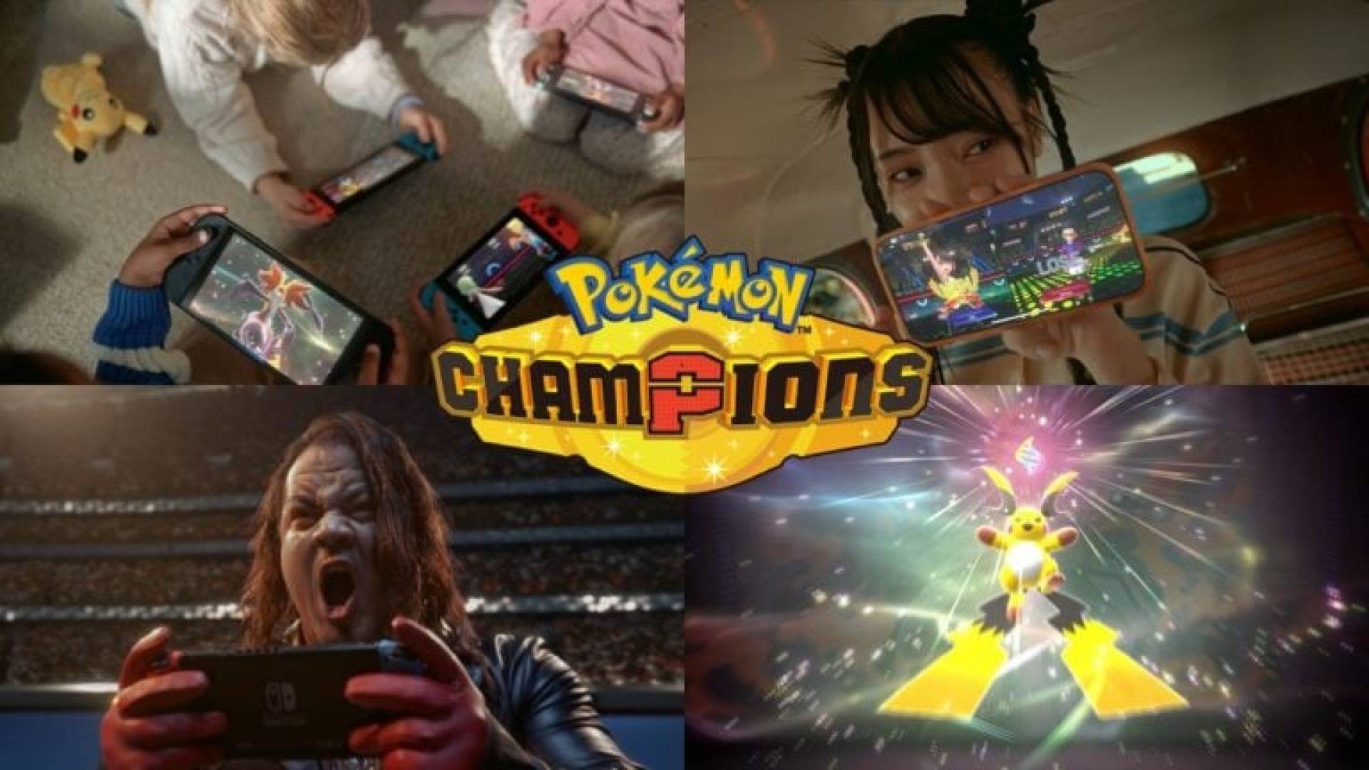 Pokémon Champions para a Switch e telemóveis 