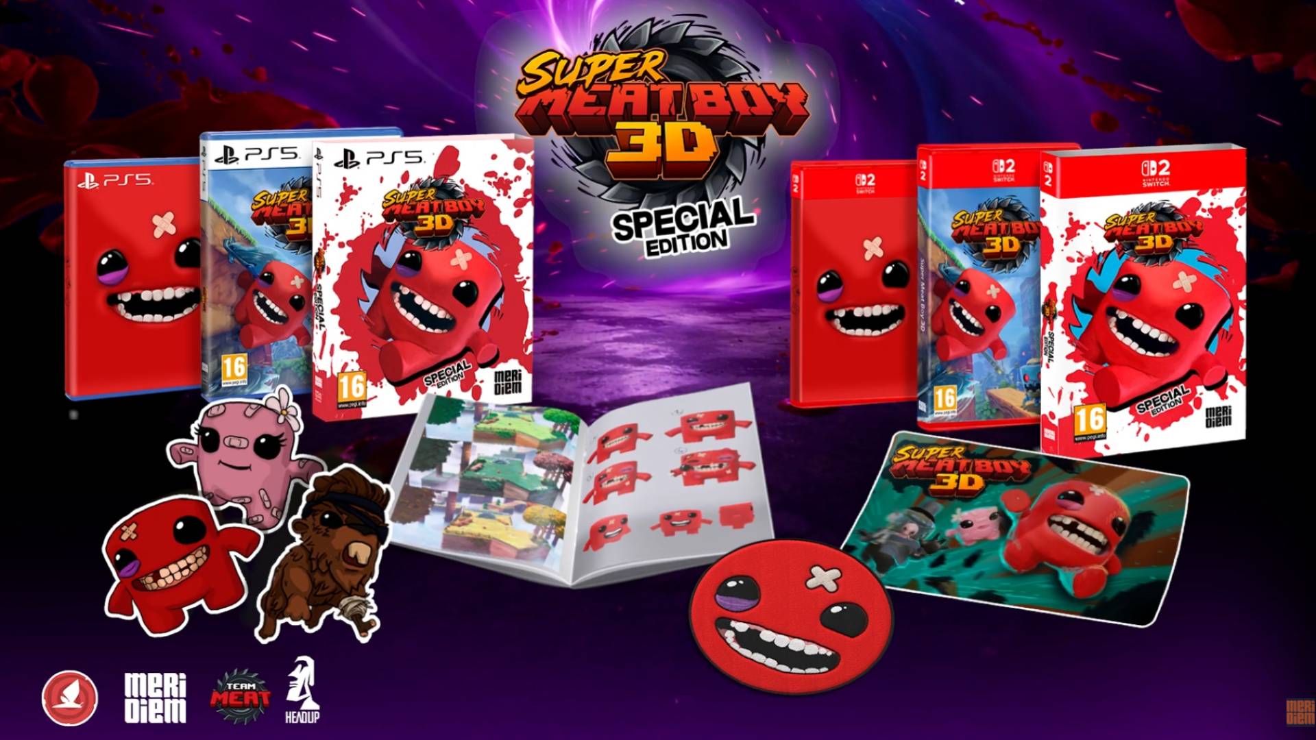 Super Meat Boy 3D edicao fisica