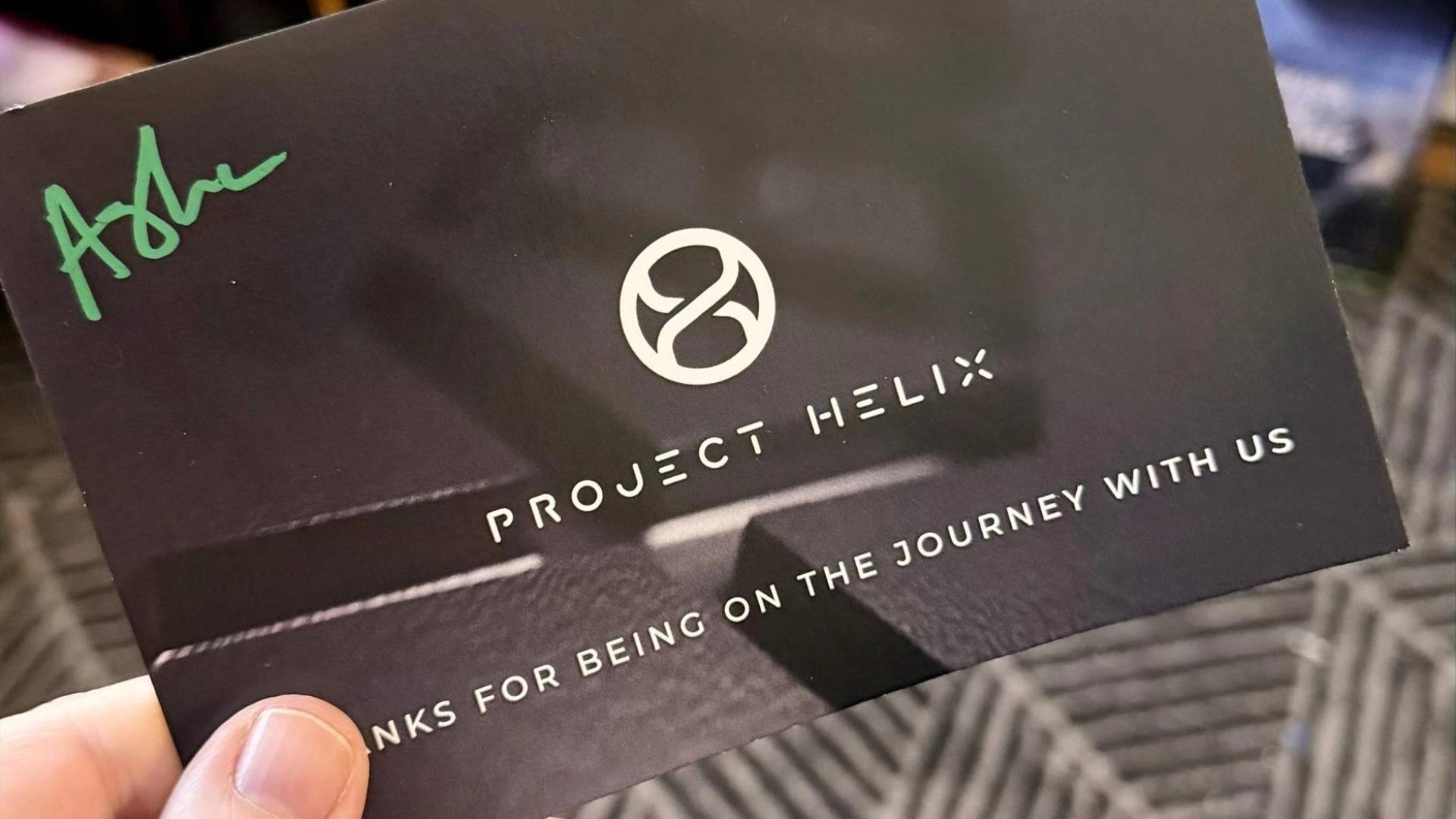 Project Helix Merch