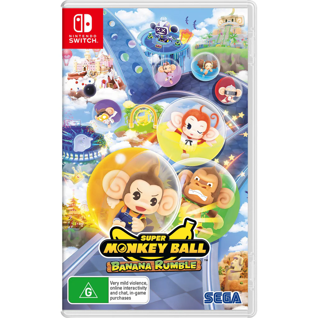 Capa do jogo - Super Monkey Ball: Banana Rumble