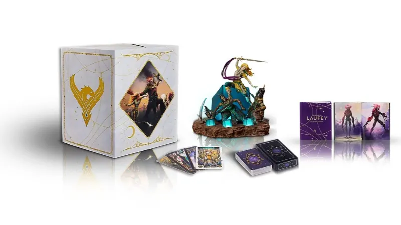 God of War Laufey caixa de colecionador