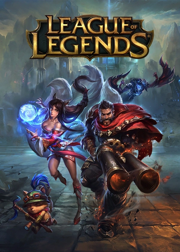 Capa do jogo - League of Legends