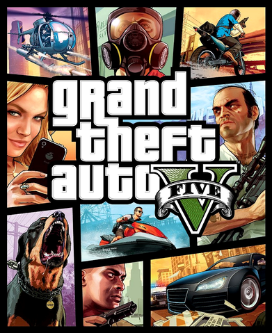 Capa do jogo - GTA 5