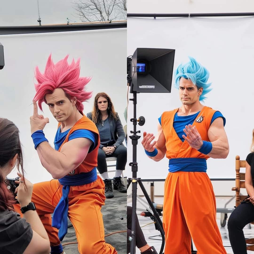 Henry Cavill Son Goku