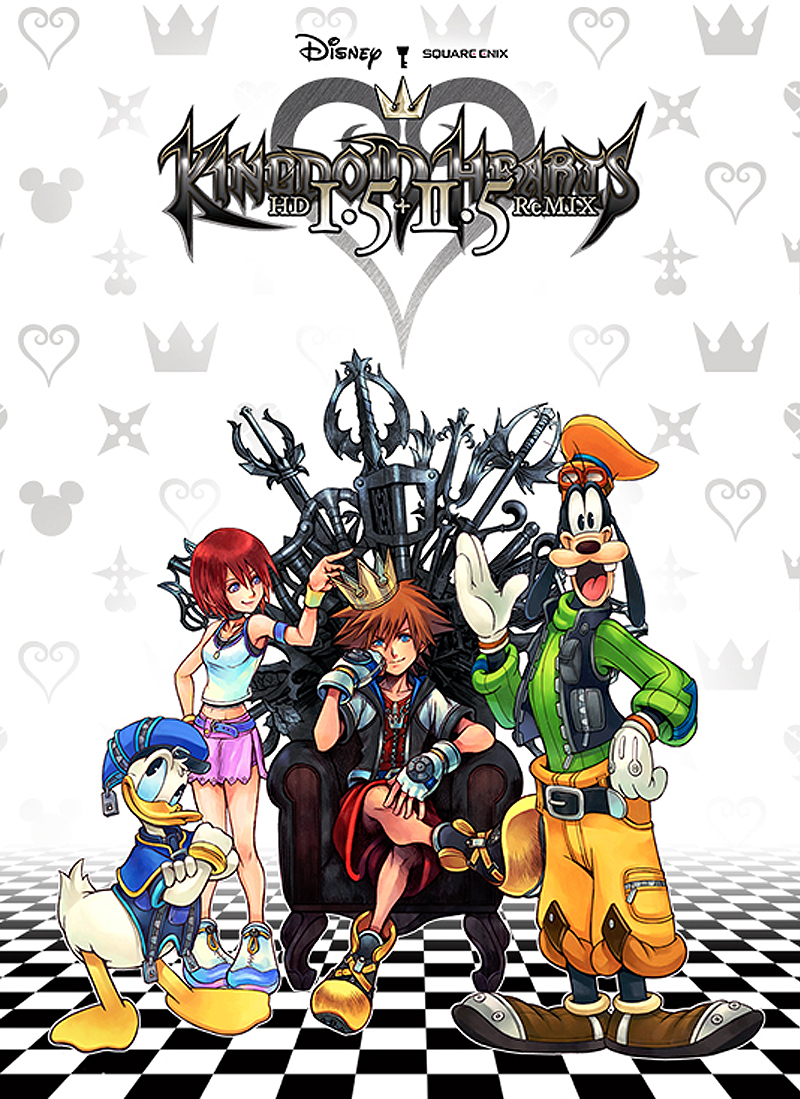 Capa do jogo - Kingdom Hearts HD 1.5 + 2.5 Remix