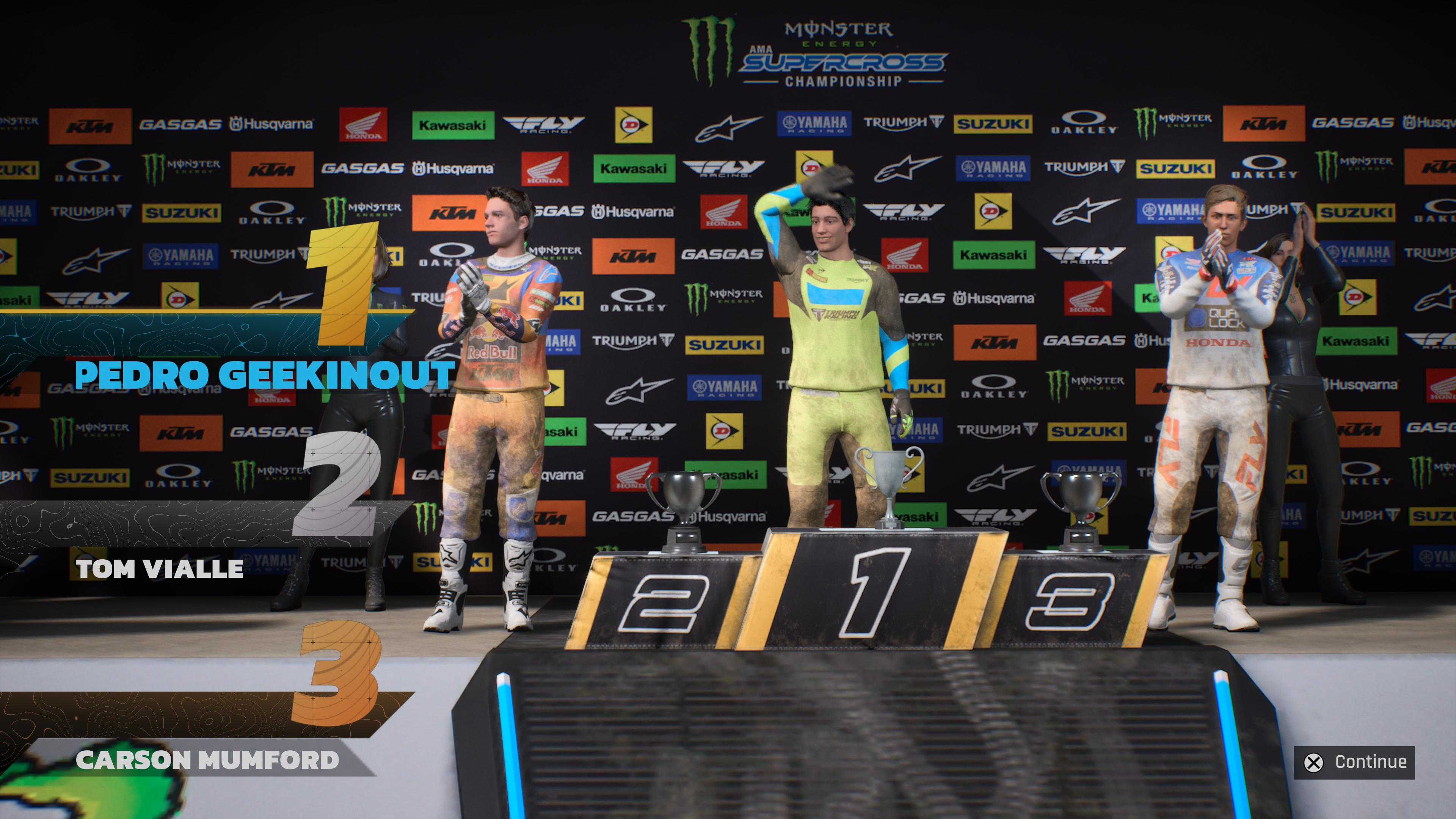 Monter Energy Supercross 25 Campe&atilde;o
