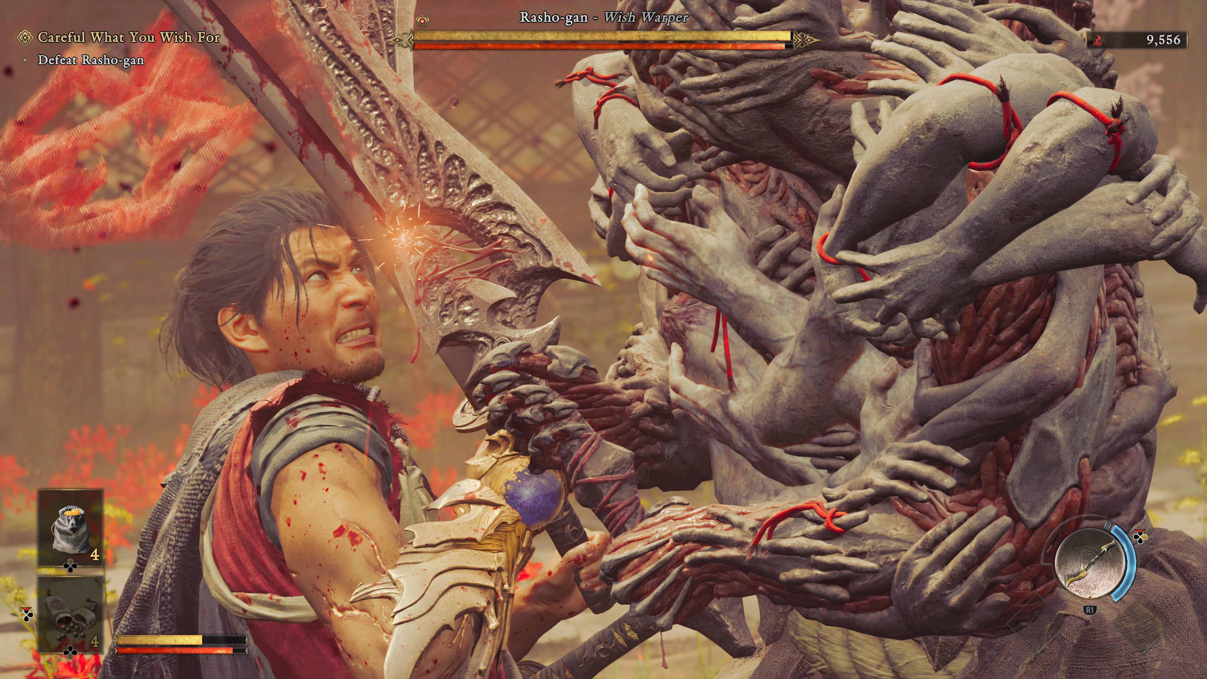 Onimusha Way of the Sword combate