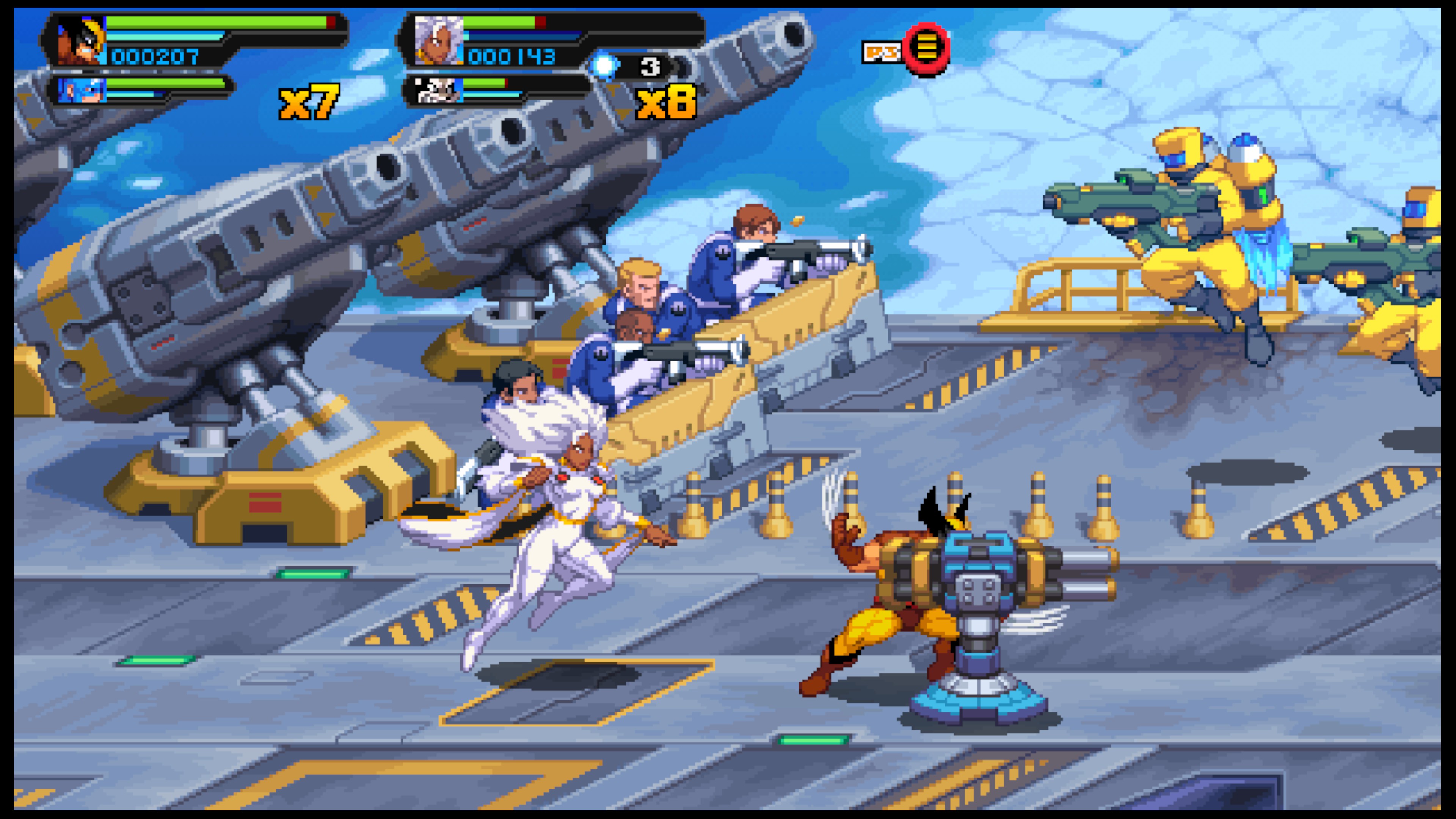 Marvel Cosmic Invasion gameplay