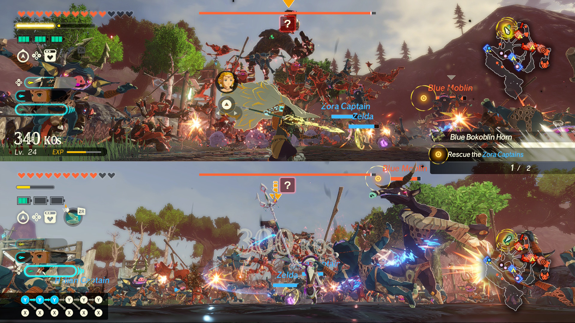 Age of Imprisonment splitscreen mode