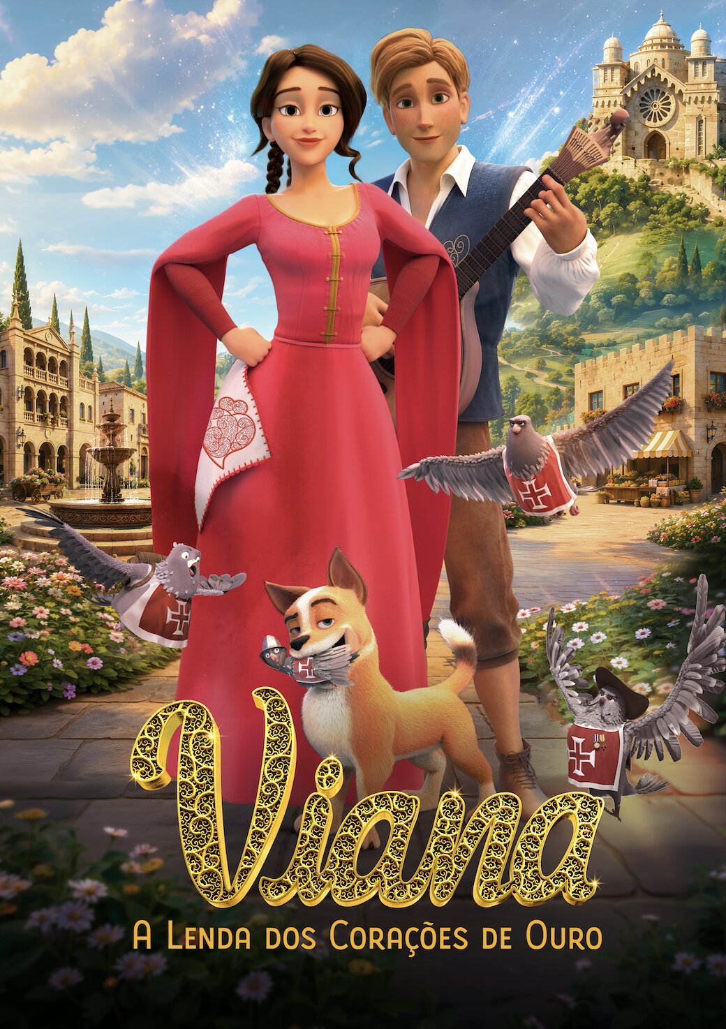 Viana Lenda dos Cora&ccedil;&otilde;es de Ouro Poster