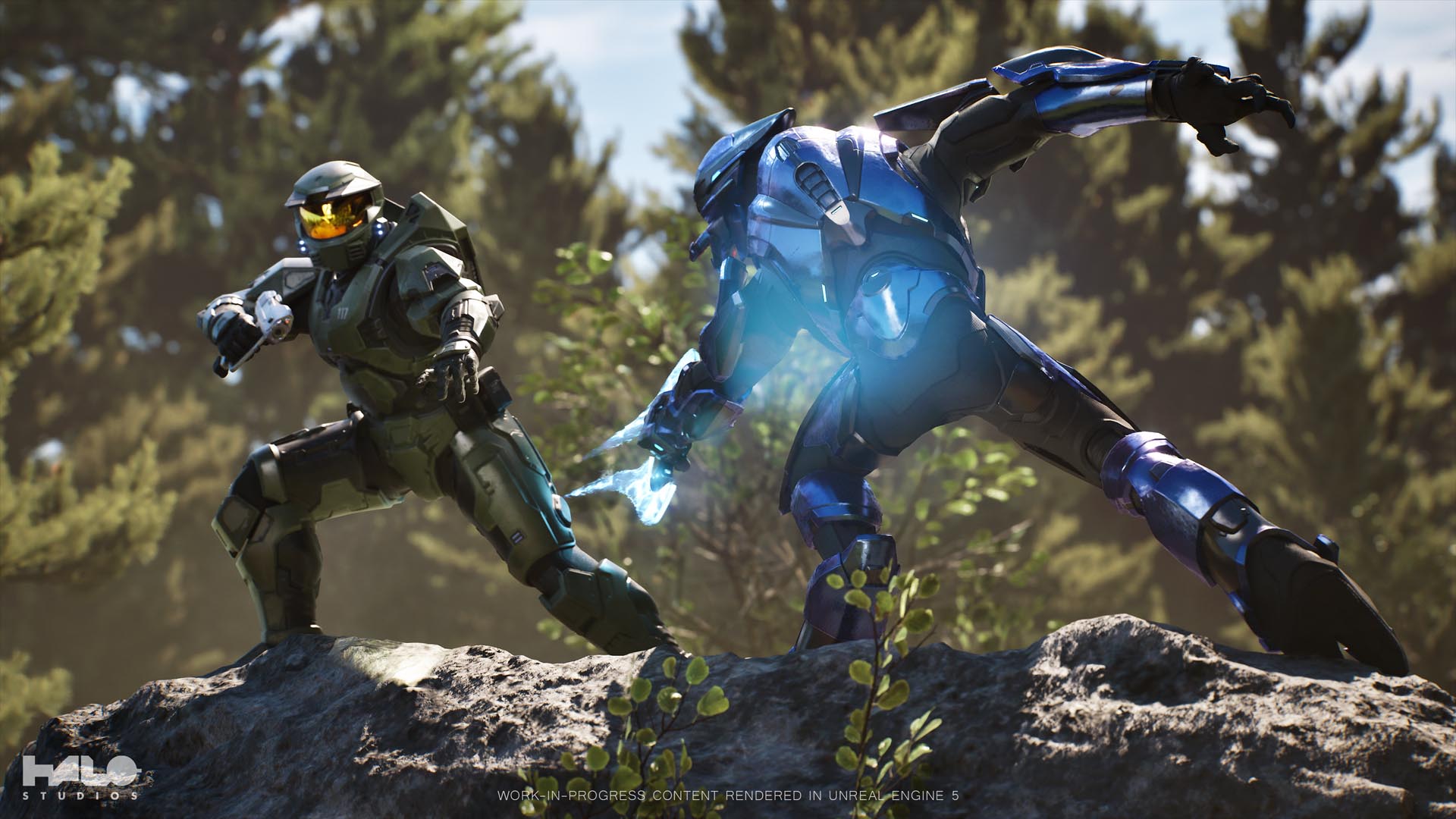 Halo mostrado no Unreal Engine 5