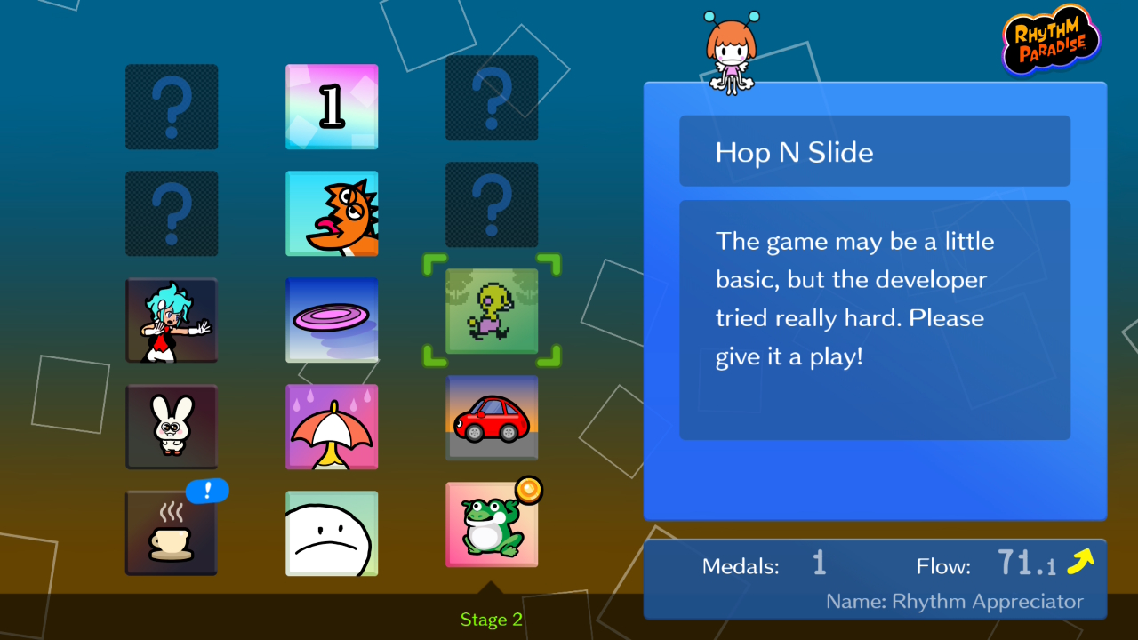 Rhythm Heaven Groove Interface Rhythm Heaven Groove Interface