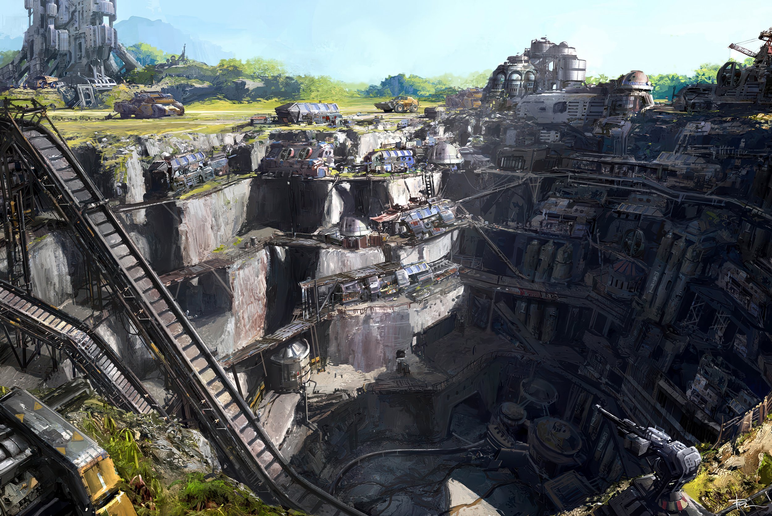 Evolve 2 concept art