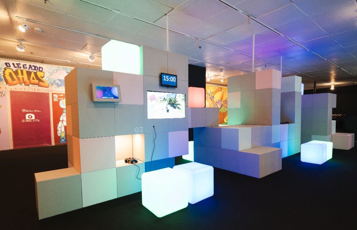 Exposi&ccedil;&atilde;o de Videojogos em S&atilde;o Paulo