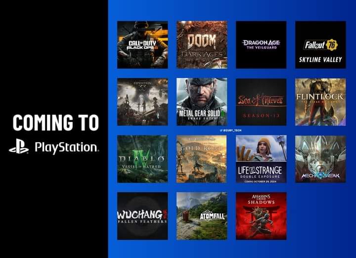 Xbox Games Showcase jogos PS5