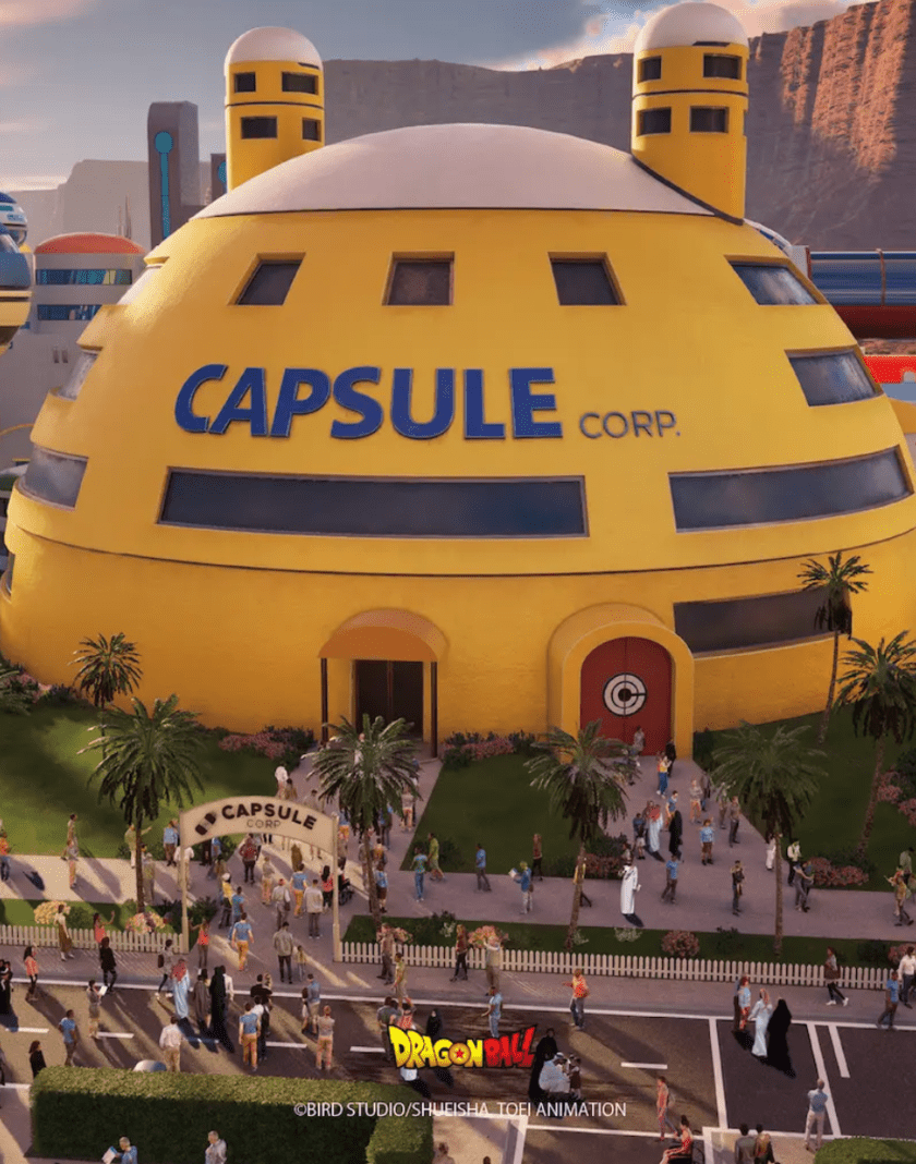 Parque Temático Dragon Ball Capsule Corp