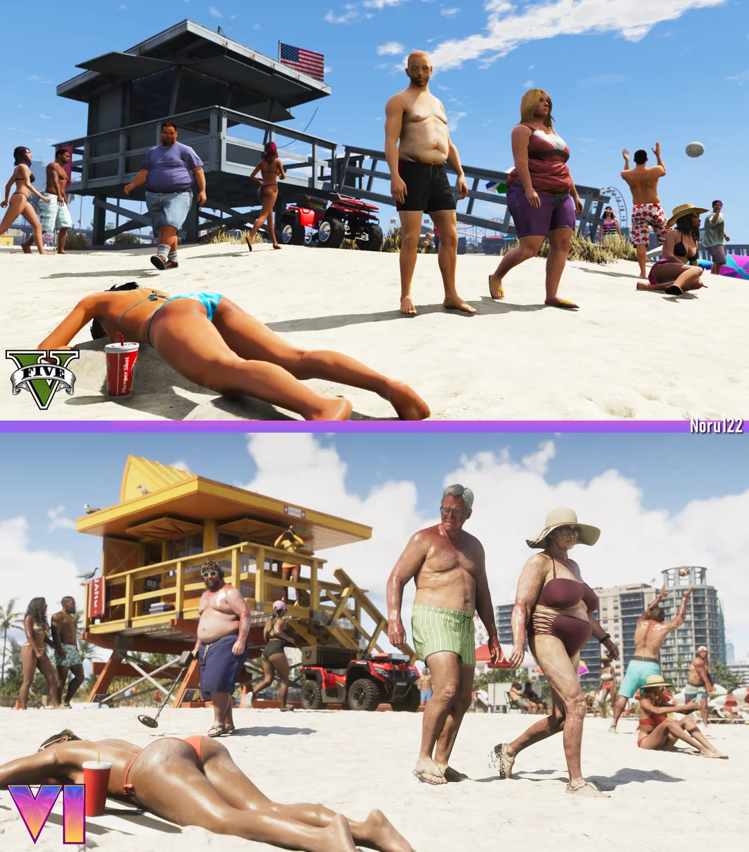 GTA V vs GTA VI