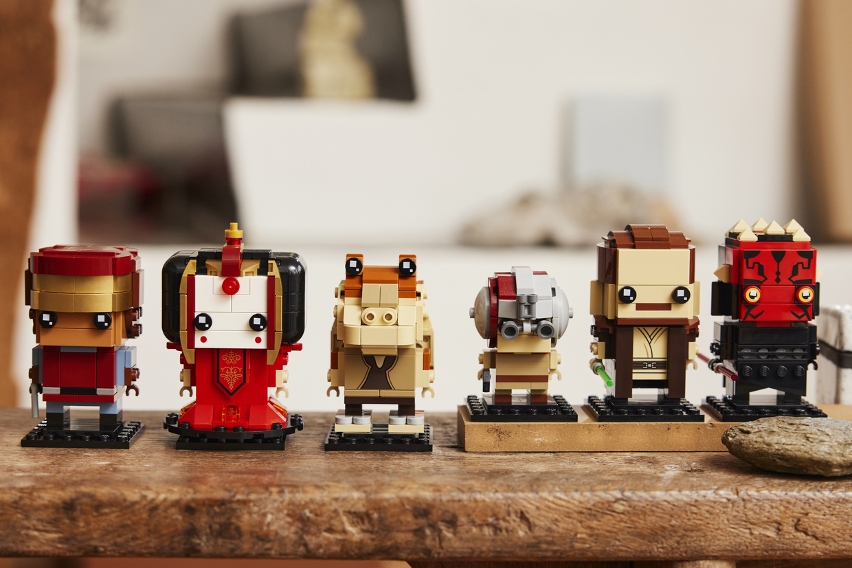  LEGO Star Wars BrickHeadz A Ameaça Fantasma